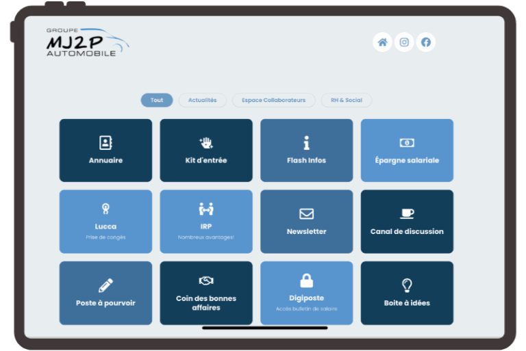 Site web communaute