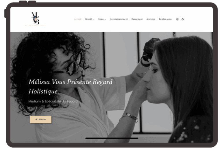 Site web esthetique