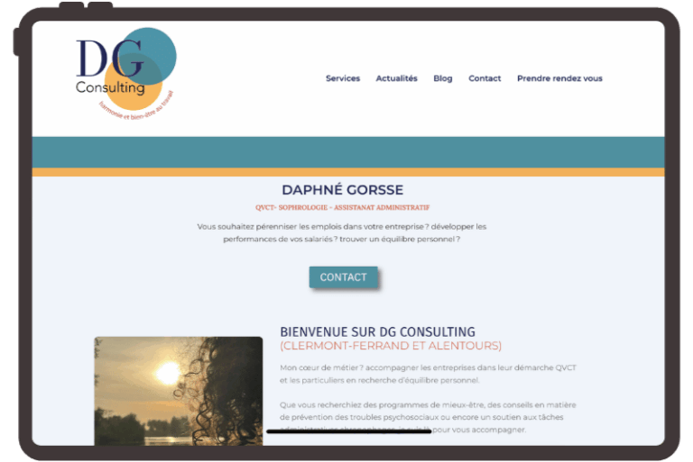Site web sophrologue